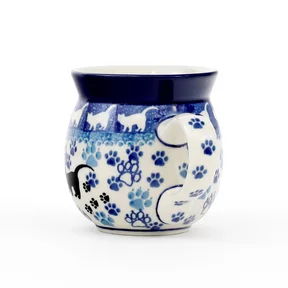 Kubek Ceramiczny 005 v-0,2l <br>1771X Czarny kot